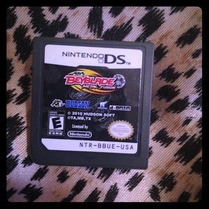 Beyblade Metal Fusion for Nintendo DS!